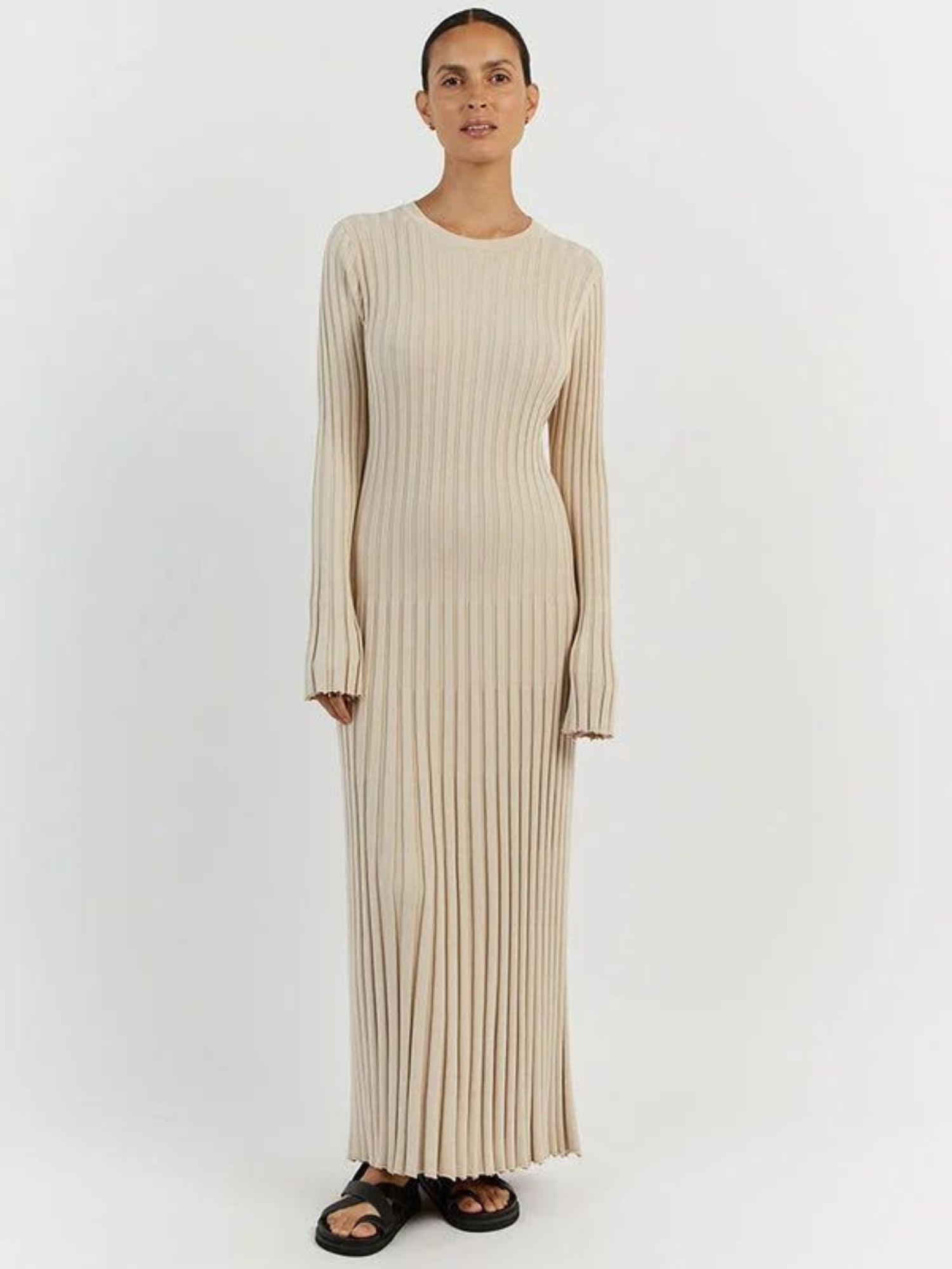 Robe Midi En Maille Veneza