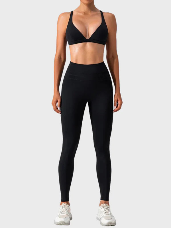 Ensemble Top Et Legging Sculptant Léa