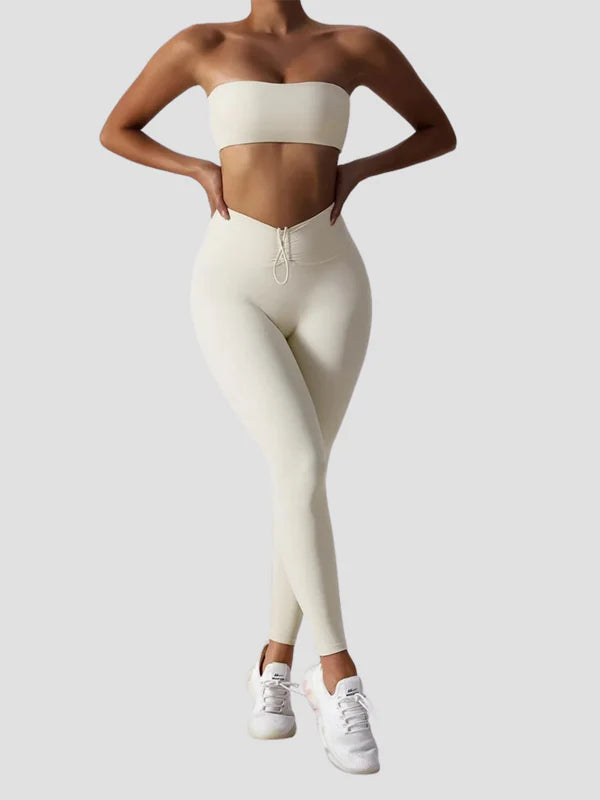 Ensemble Top Et Legging Sans Couture Zoé