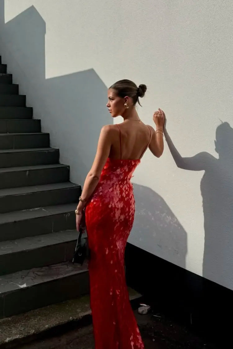 Robe Longue Sirène Sequins Kailani