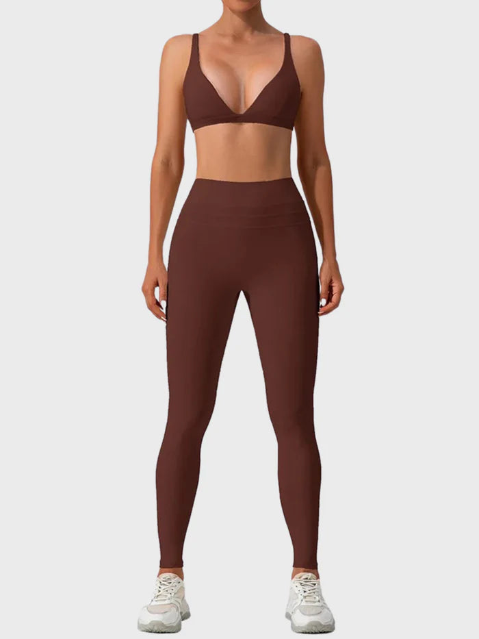 Ensemble Top Et Legging Sculptant Léa