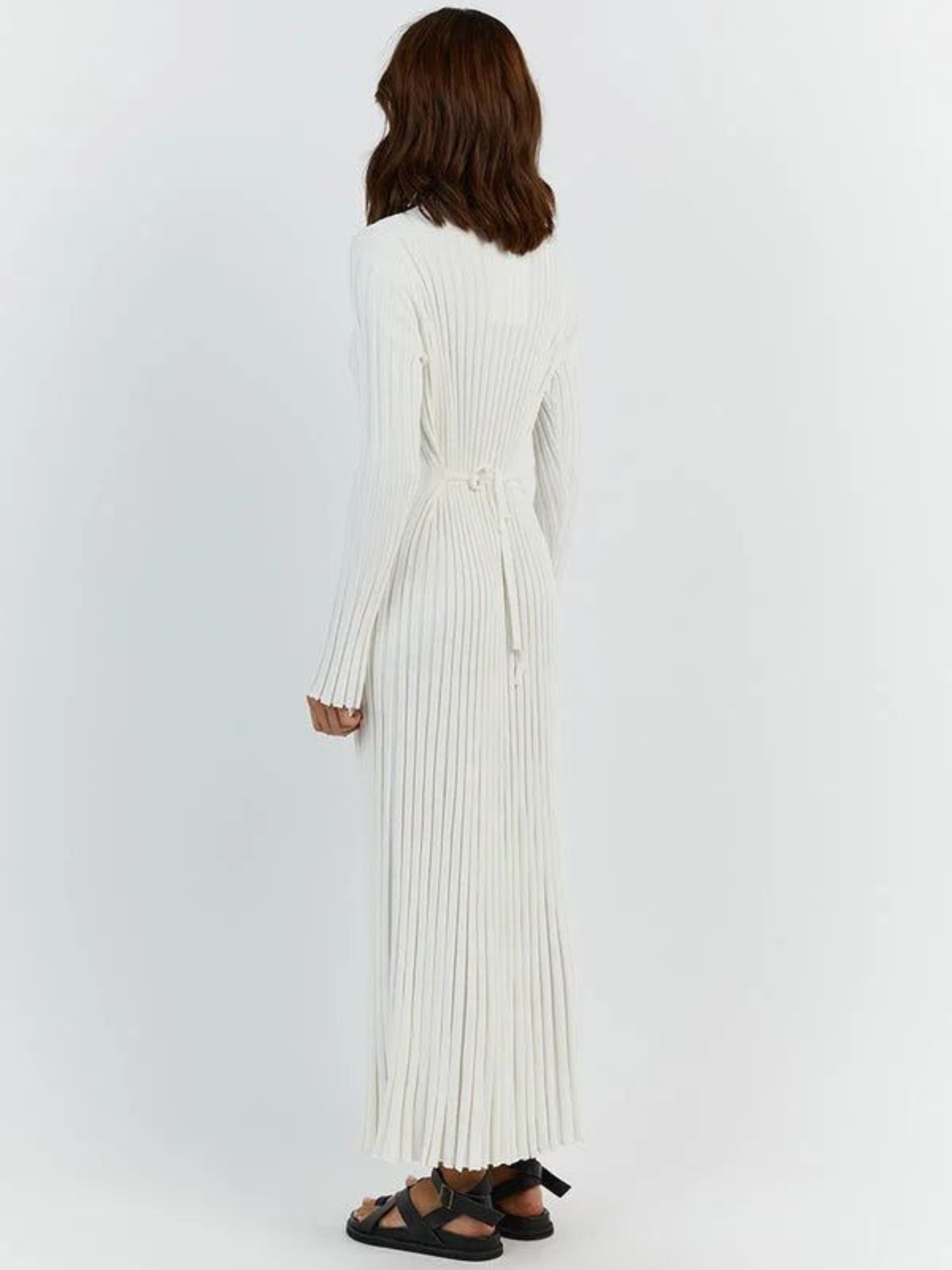 Robe Midi En Maille Veneza