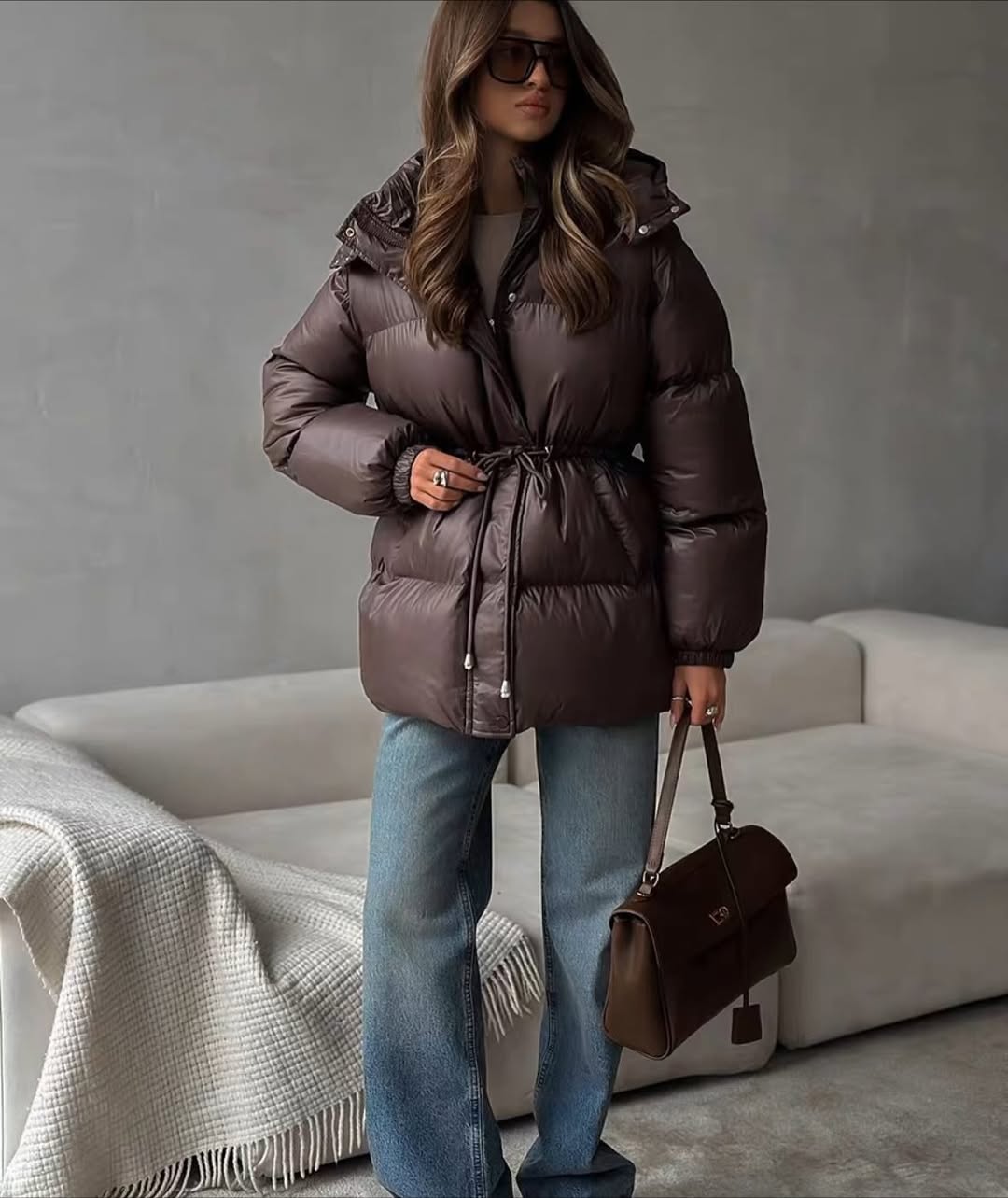 Doudoune Sylvie – À Fermeture Éclair