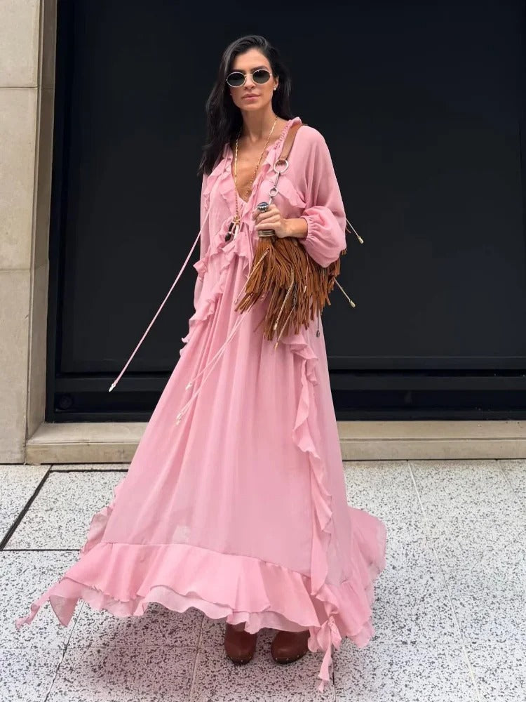 Robe Longue Boho Leticia