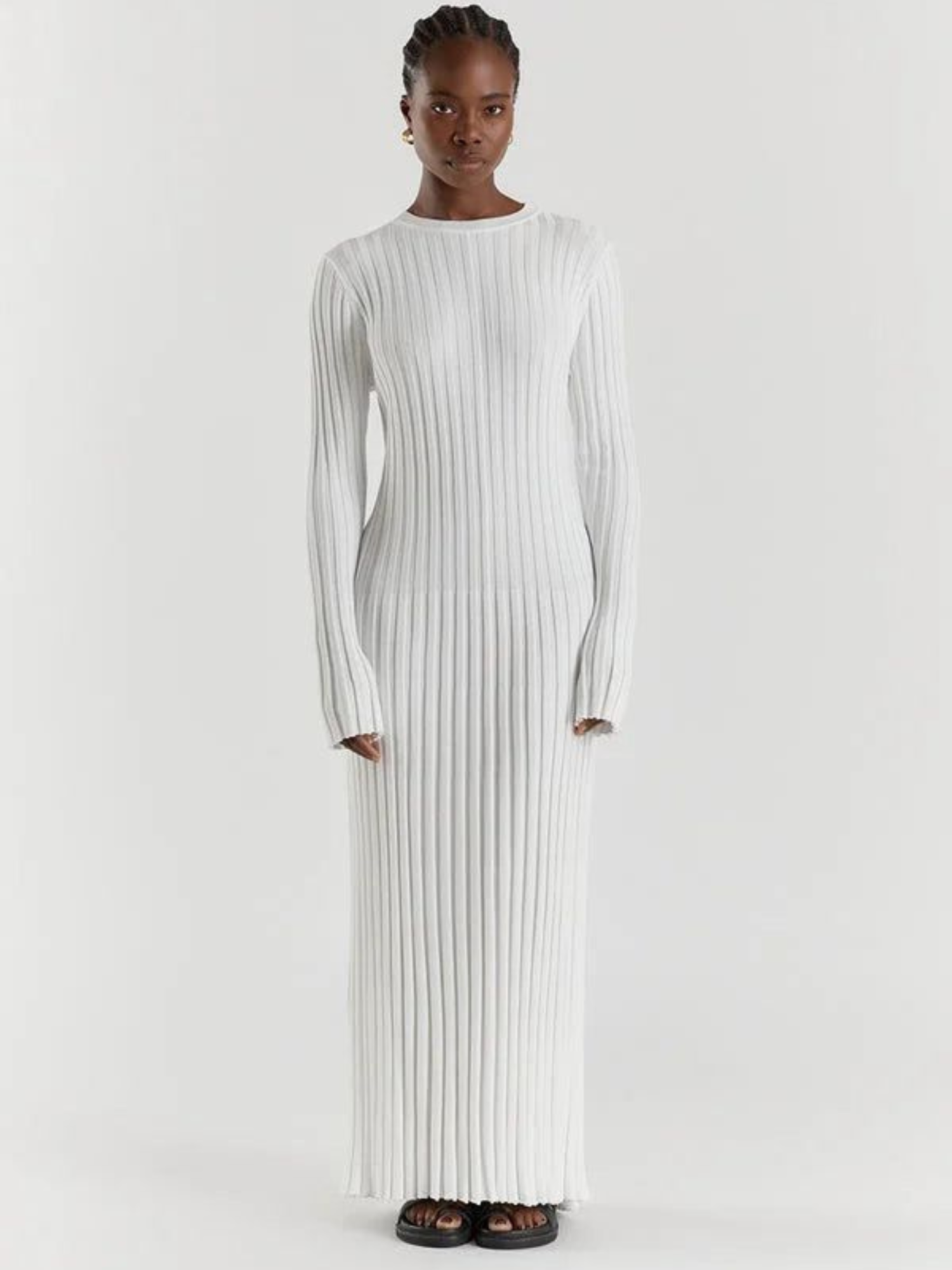 Robe Midi En Maille Veneza