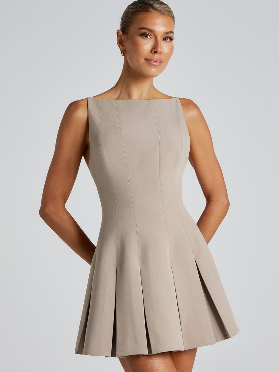 Robe Courte Tailleur Jade