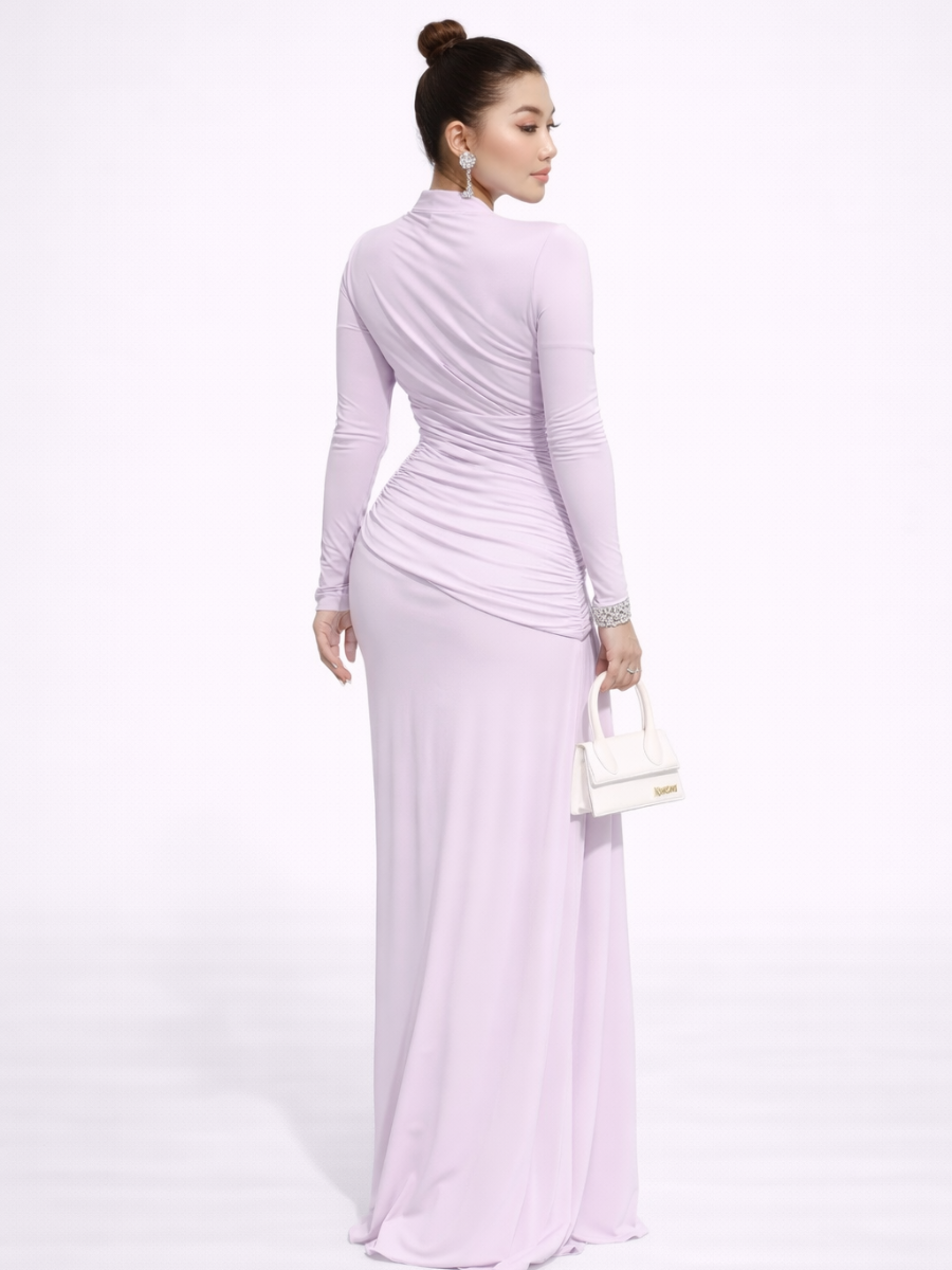 Robe Zoé – Longue, Manches Longues