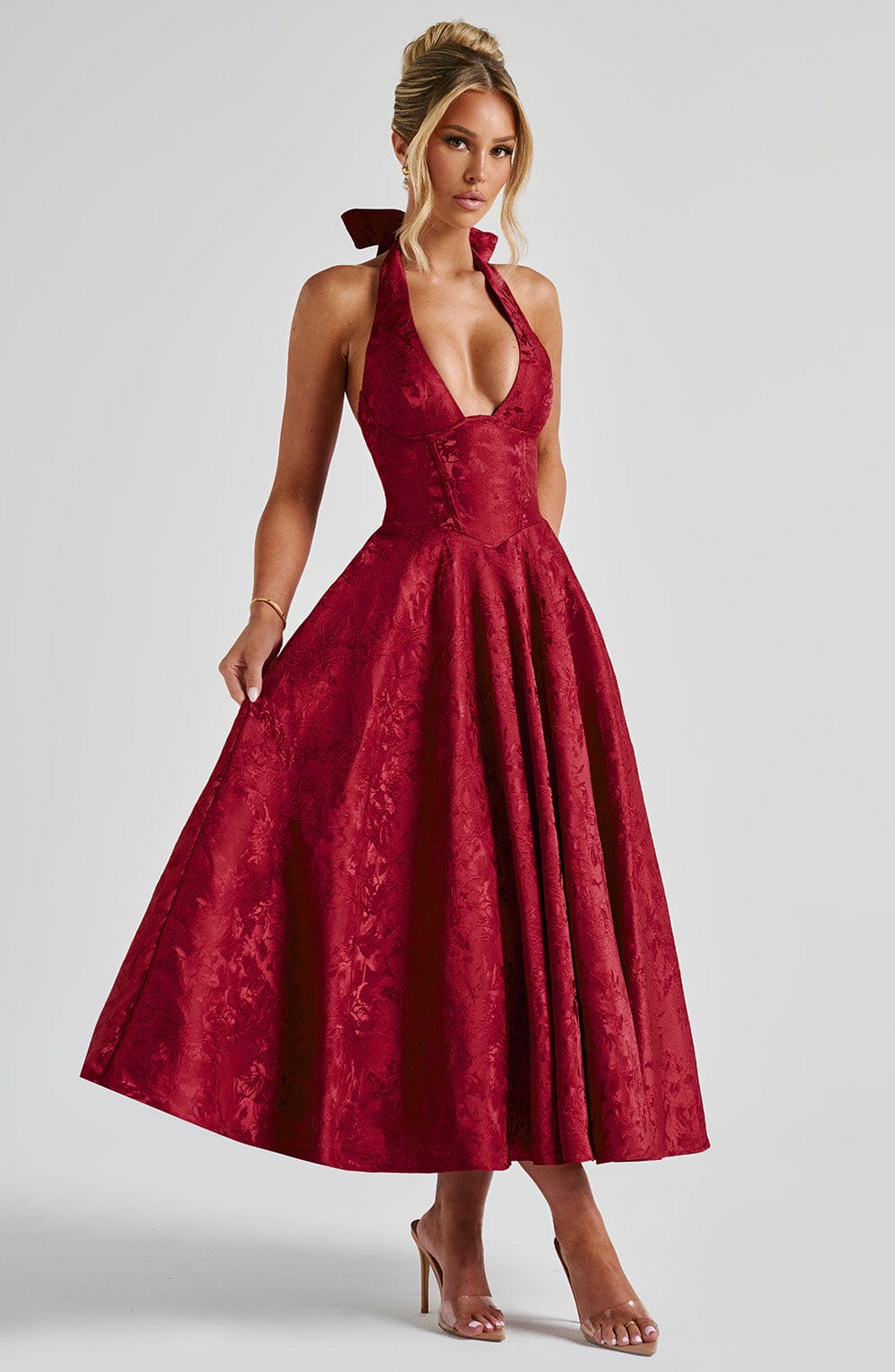 Robe Midi Dos Nu Passione