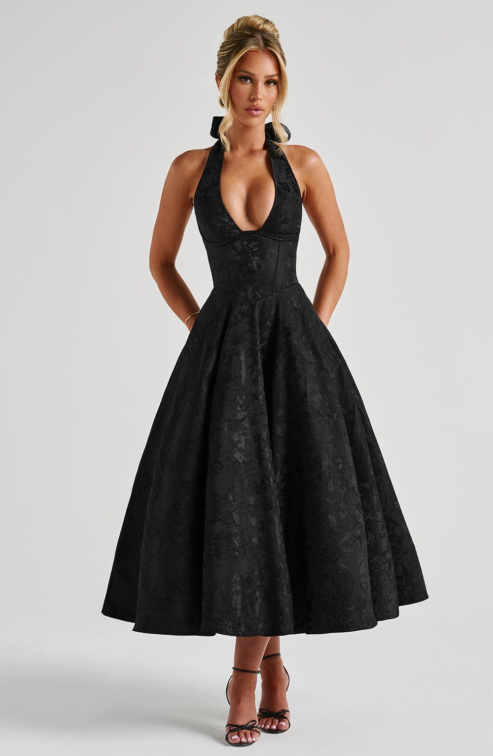 Robe Midi Dos Nu Passione