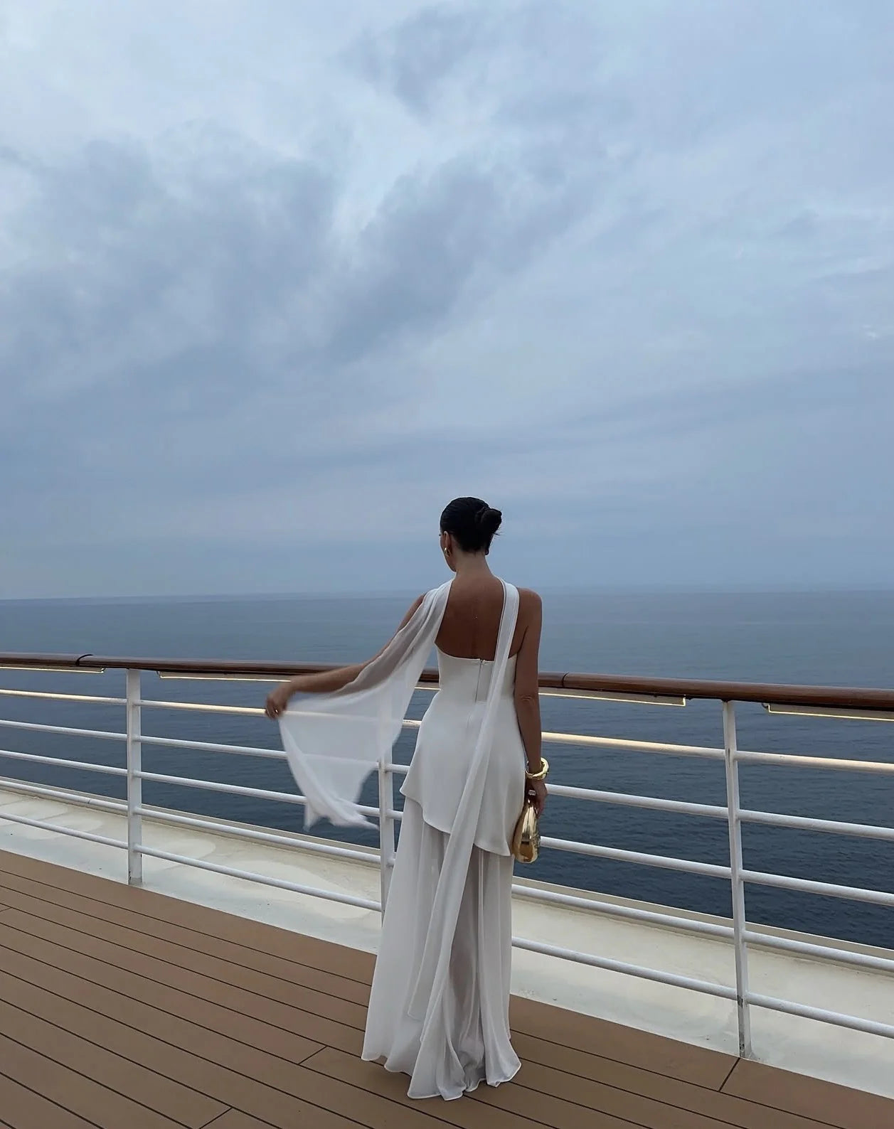 Robe Longue Asymétrique Valérie