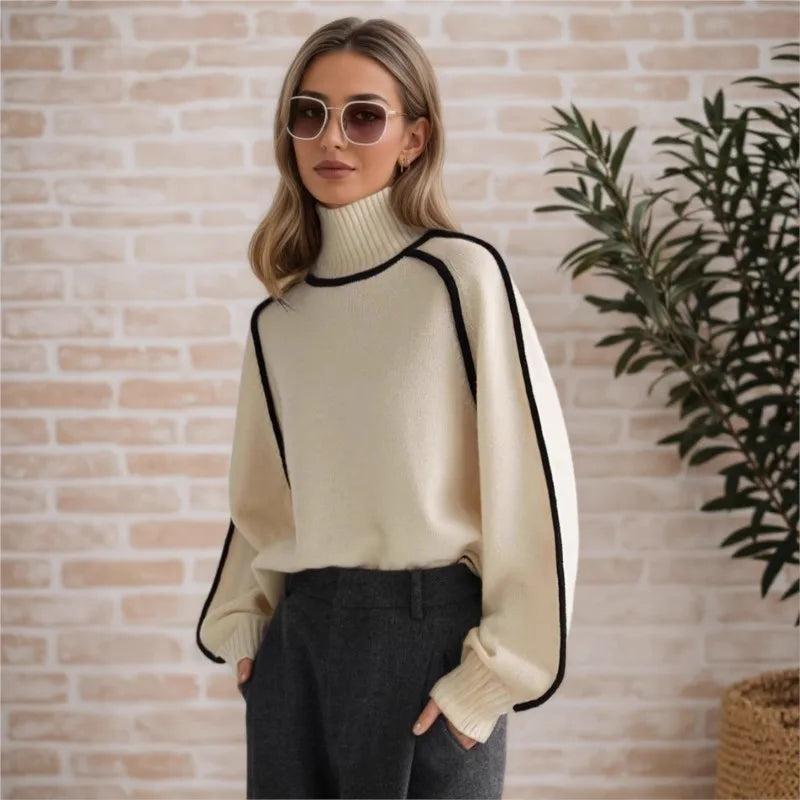 Pull Belle – En Laine Style Chemisier