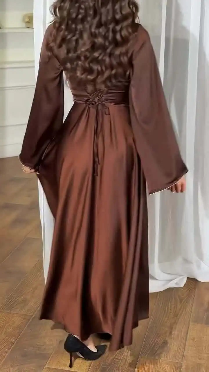 Robe Marianne – Longue à Manches Longues