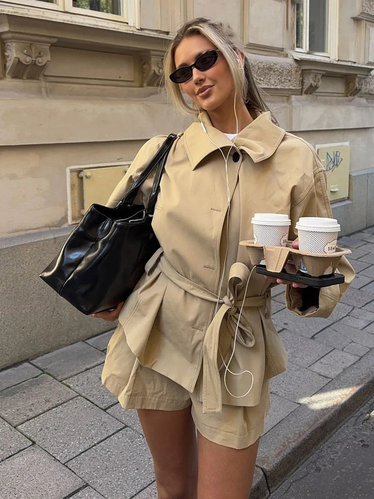 Ensemble veste et short Charlotte