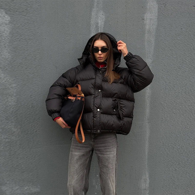 Doudoune à capuche Camille