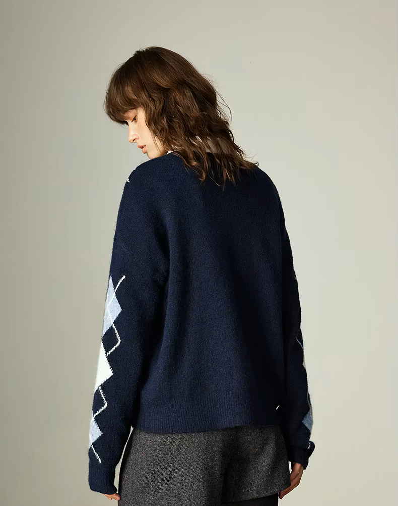 Manteau en laine à boutons Catherine