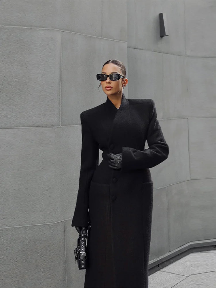 Pardessus à boutons Dominique