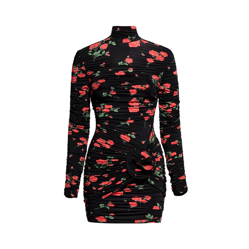 Robe Courte Manches Longues Ella