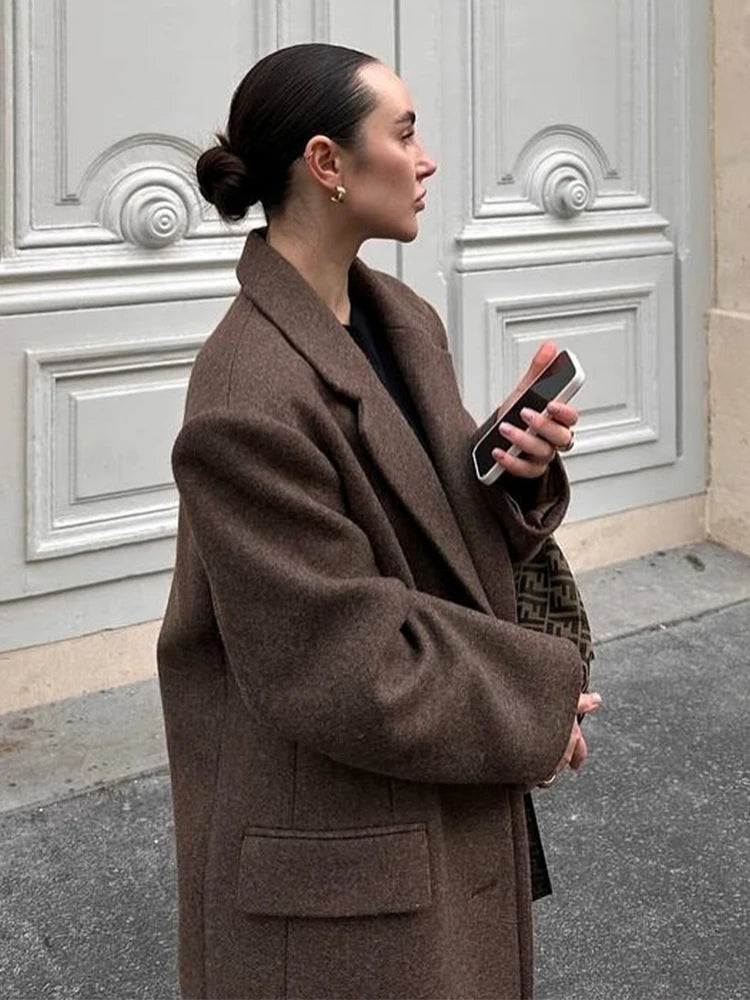 Pardessus Brun Sophie