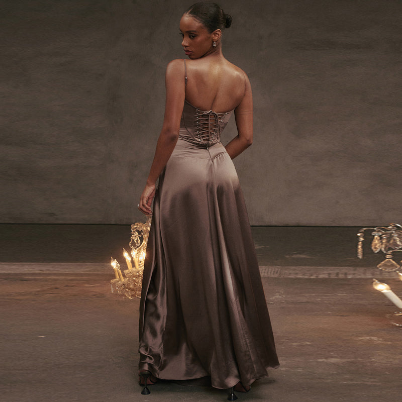 Robe Longue Bustier Marielle