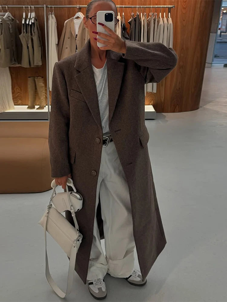 Pardessus Brun Sophie