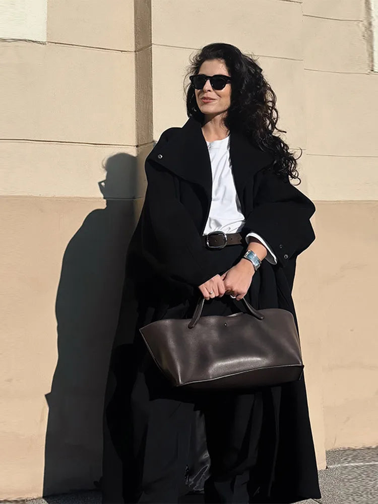 Manteau Lucie – Long à Boutons