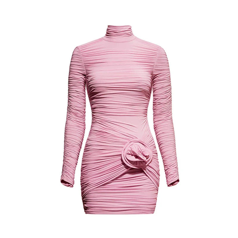 Robe Courte Manches Longues Ella