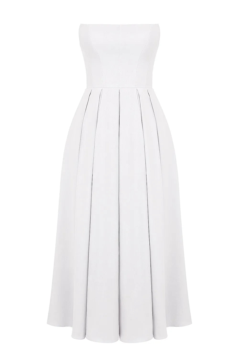 Robe Midi Bustier Celeste