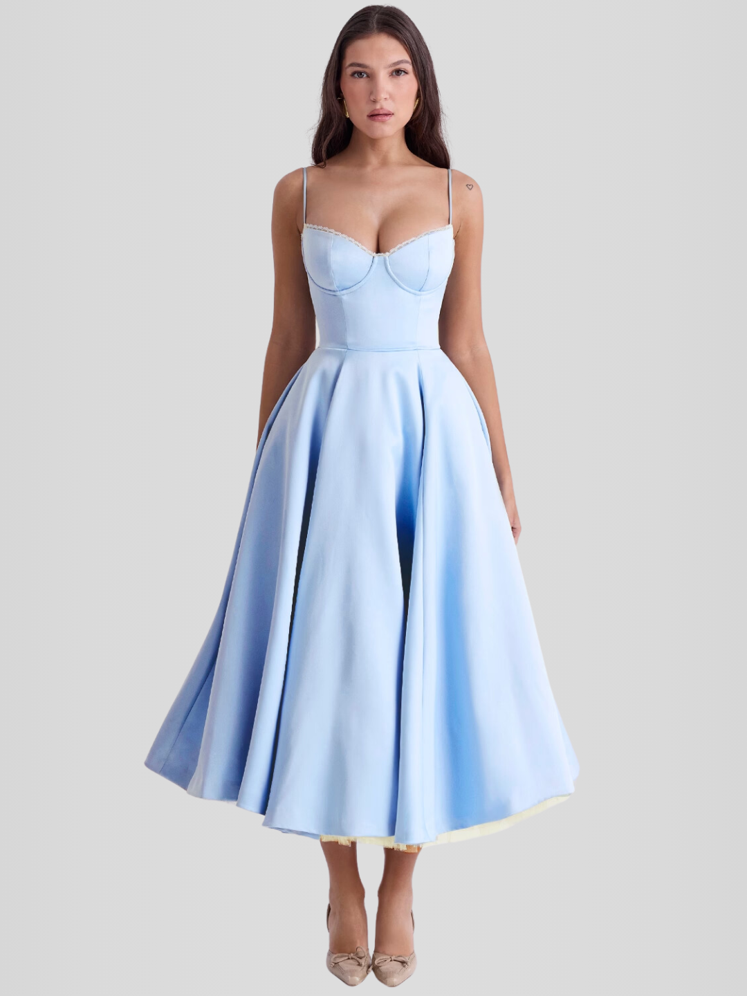 Robe Midi Corset Chloé