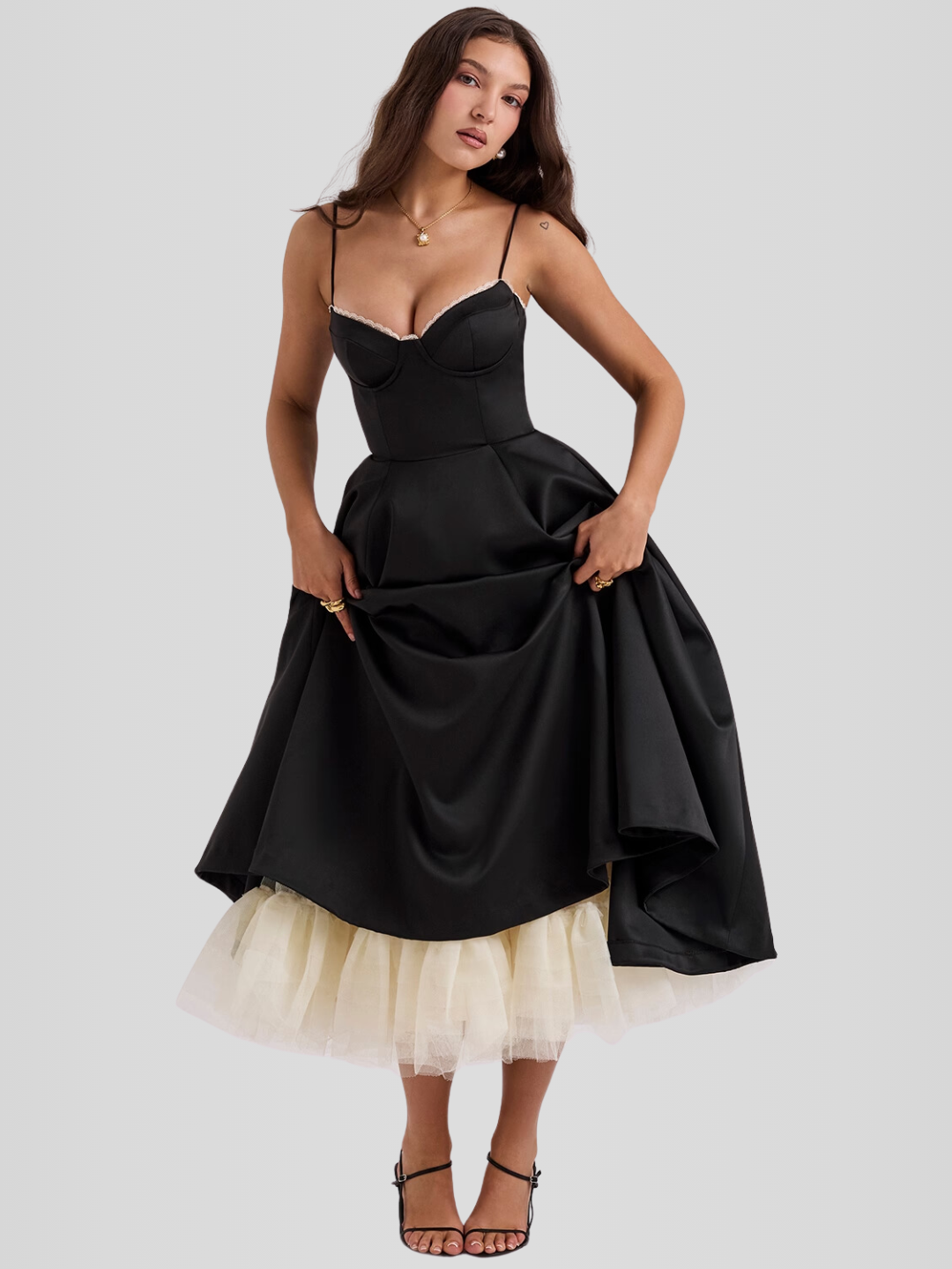 Robe Midi Corset Chloé