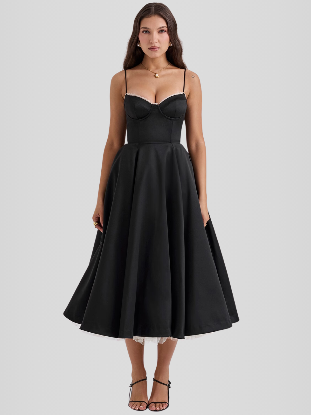 Robe Midi Corset Chloé