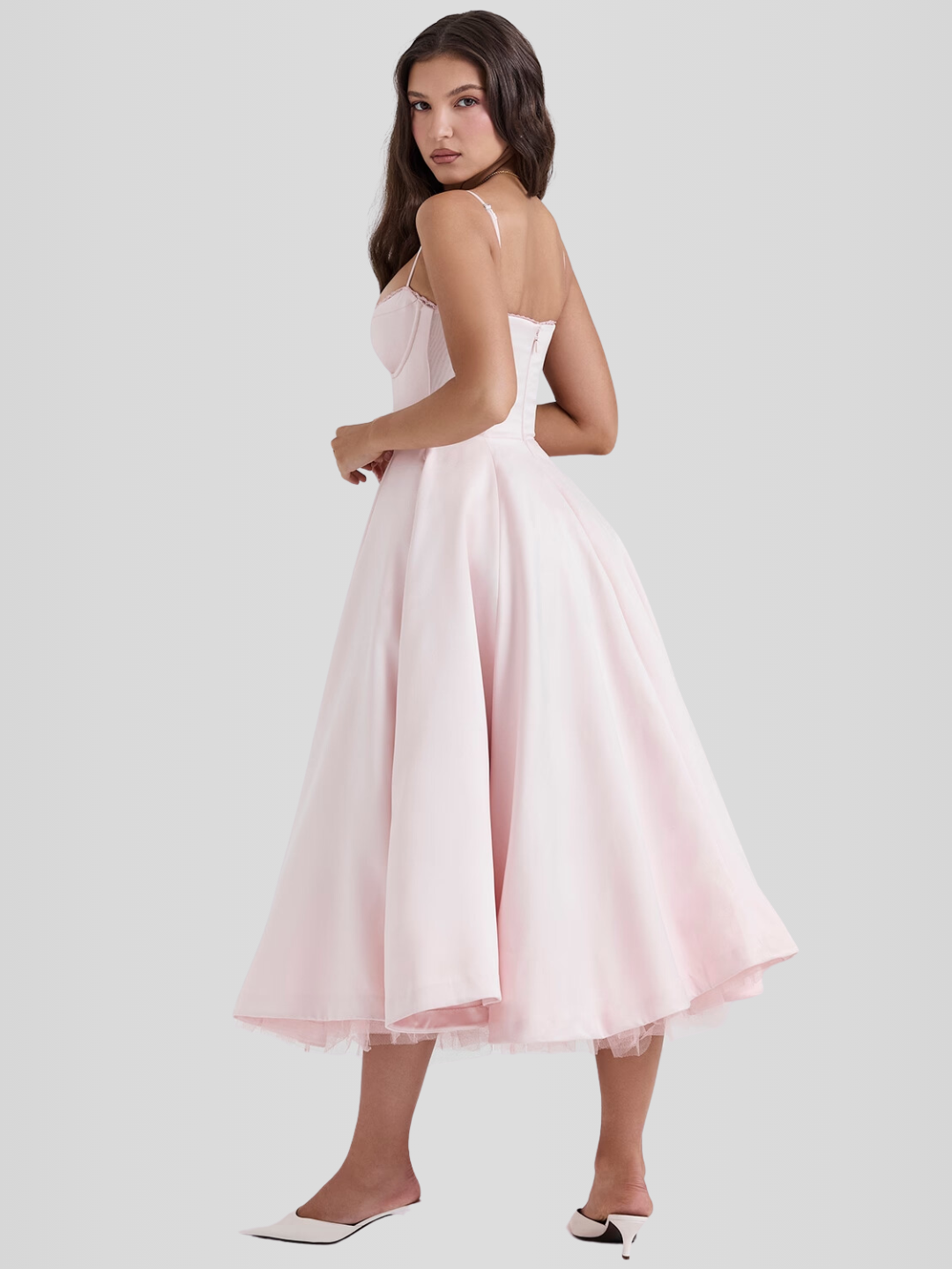 Robe Midi Corset Chloé