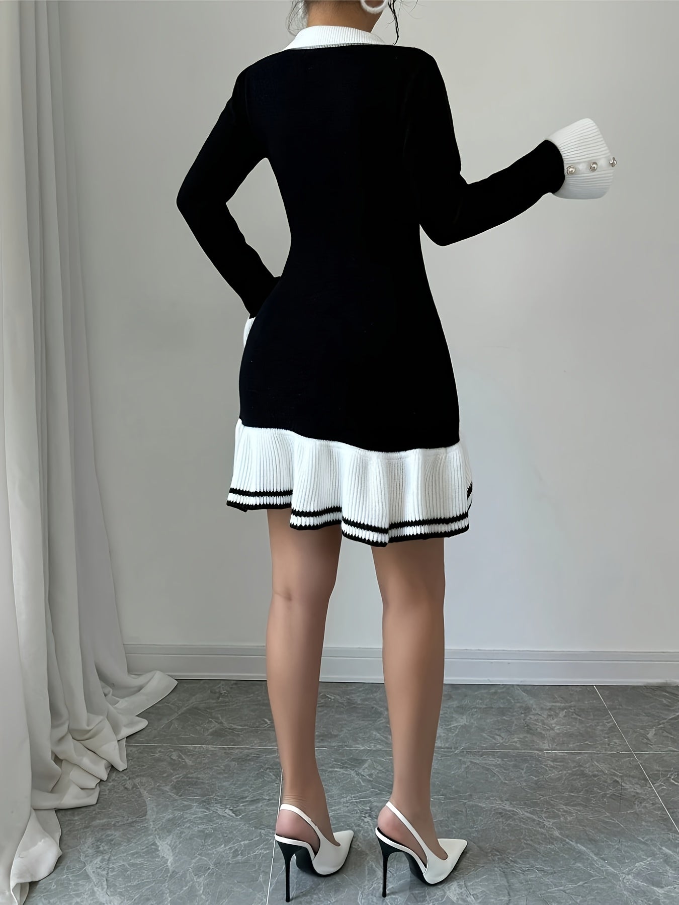 Robe Courte Manches Longues Giulietta