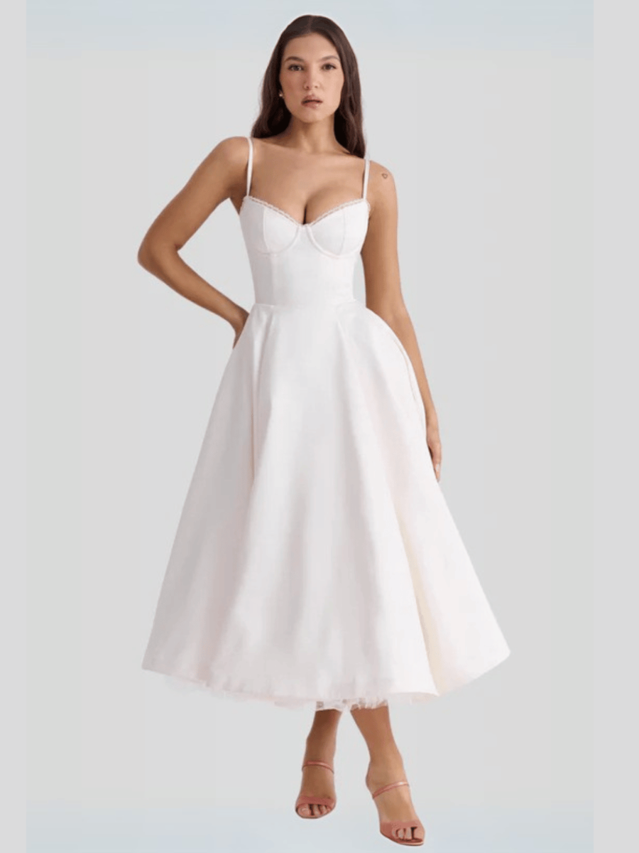 Robe Midi Corset Chloé