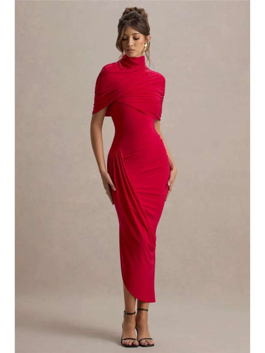 Robe Longue Asymétrique Lyra