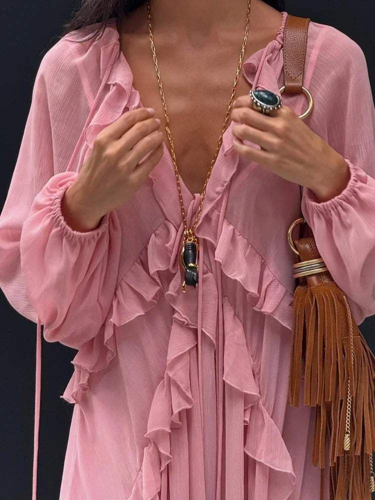 Robe Longue Boho Leticia