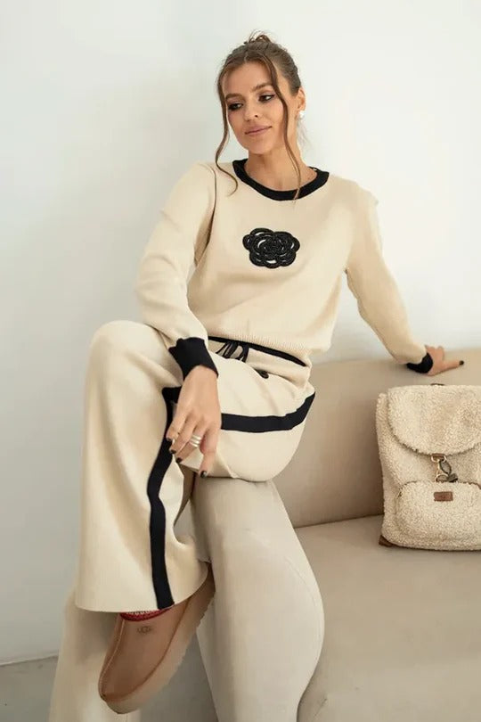 Ensemble Margot – Haut & Pantalon en Maille