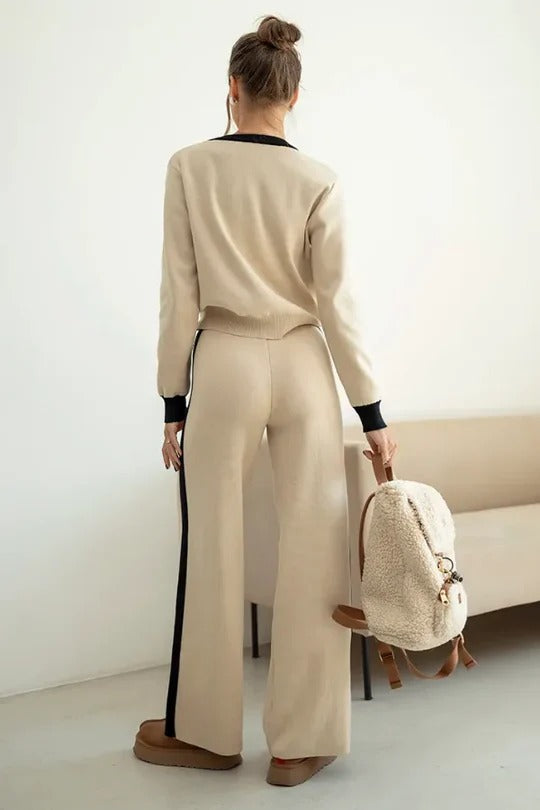 Ensemble Margot – Haut & Pantalon en Maille