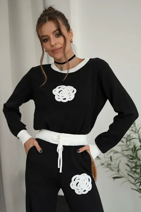 Ensemble Margot – Haut & Pantalon en Maille