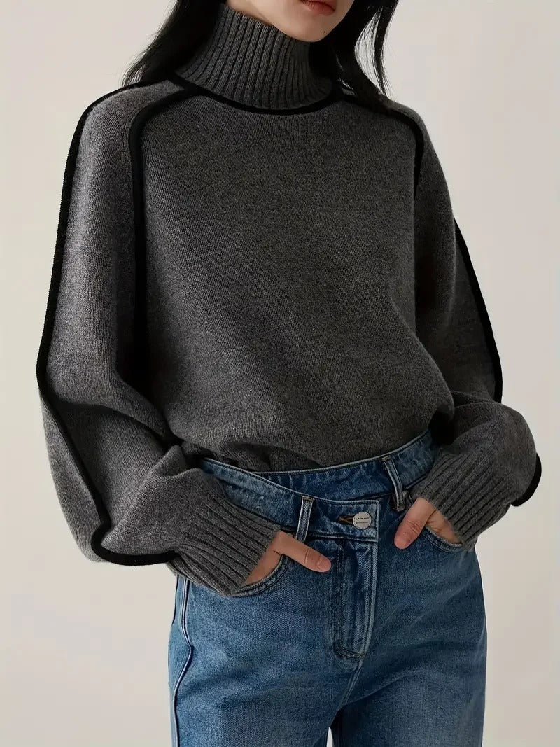 Pull Belle – En Laine Style Chemisier