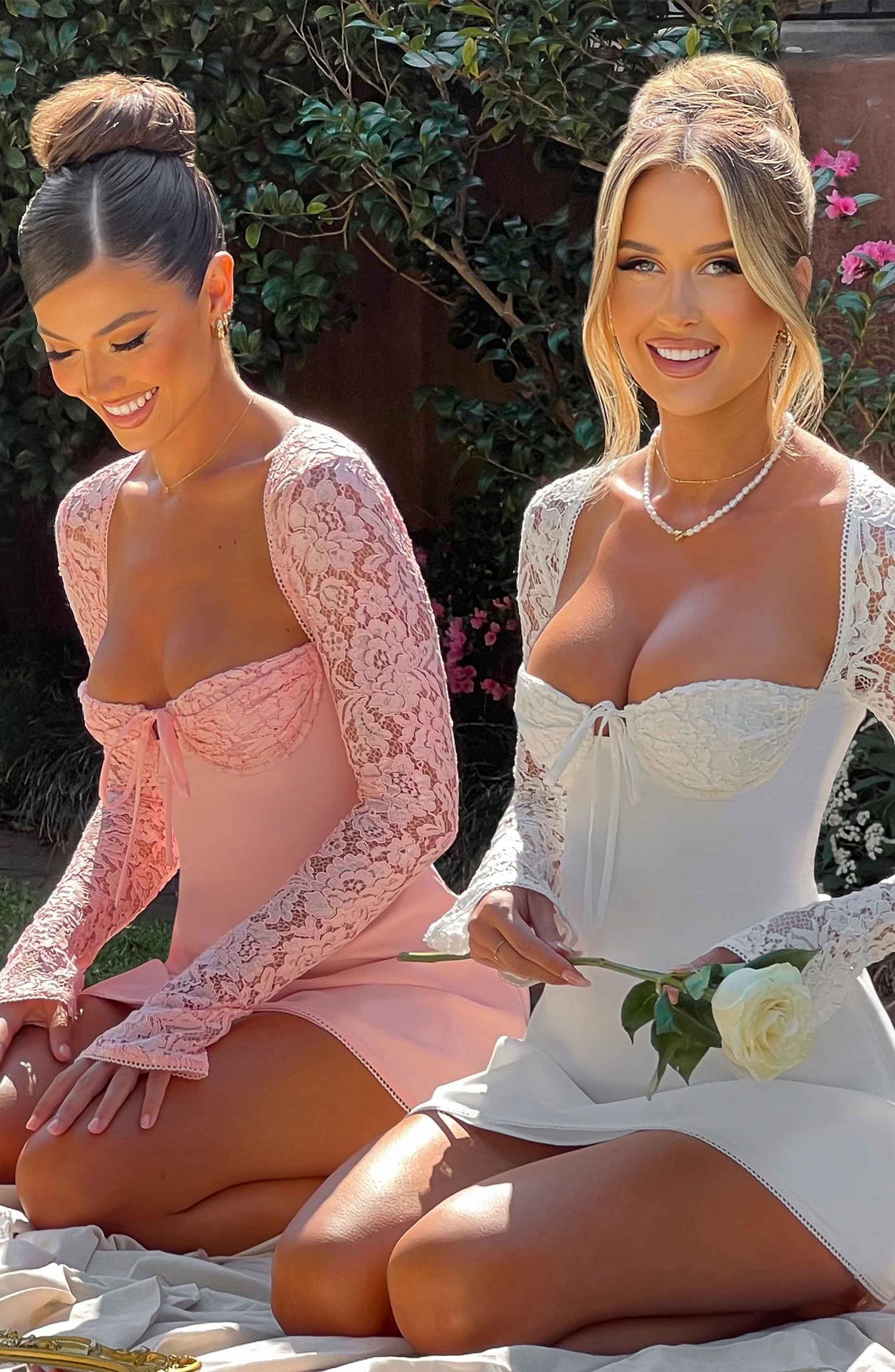 Robe Courte En Dentelle Jacinta