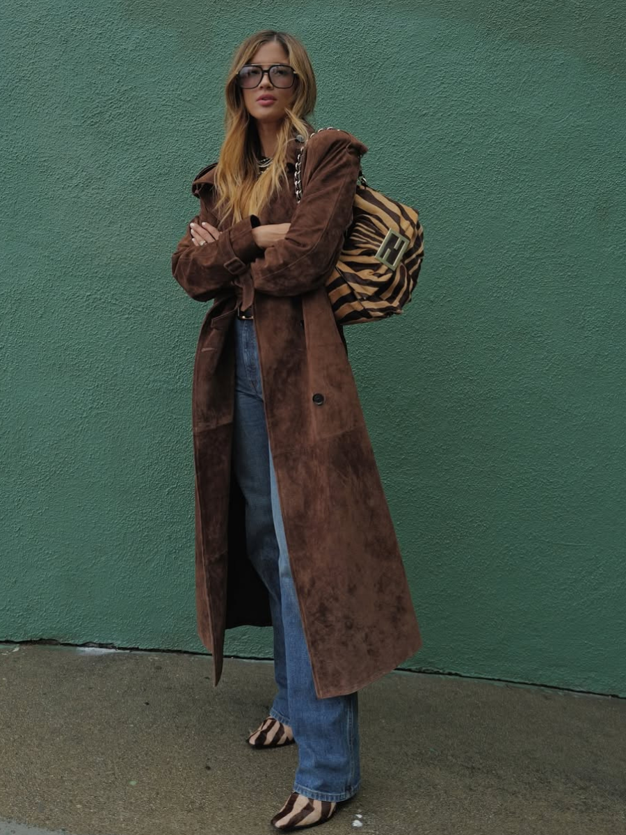 Manteau Lucie – Long à Boutons