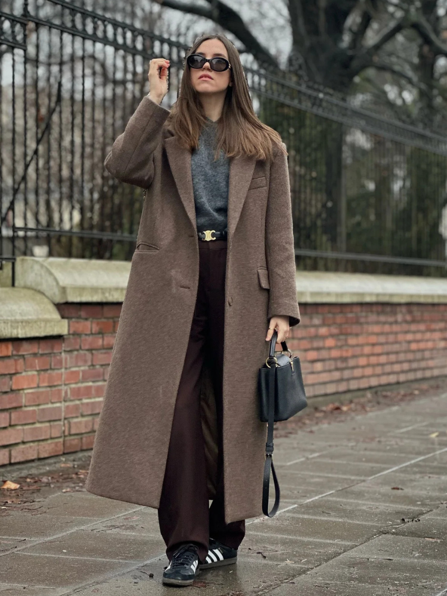 Pardessus Sophie – Brun