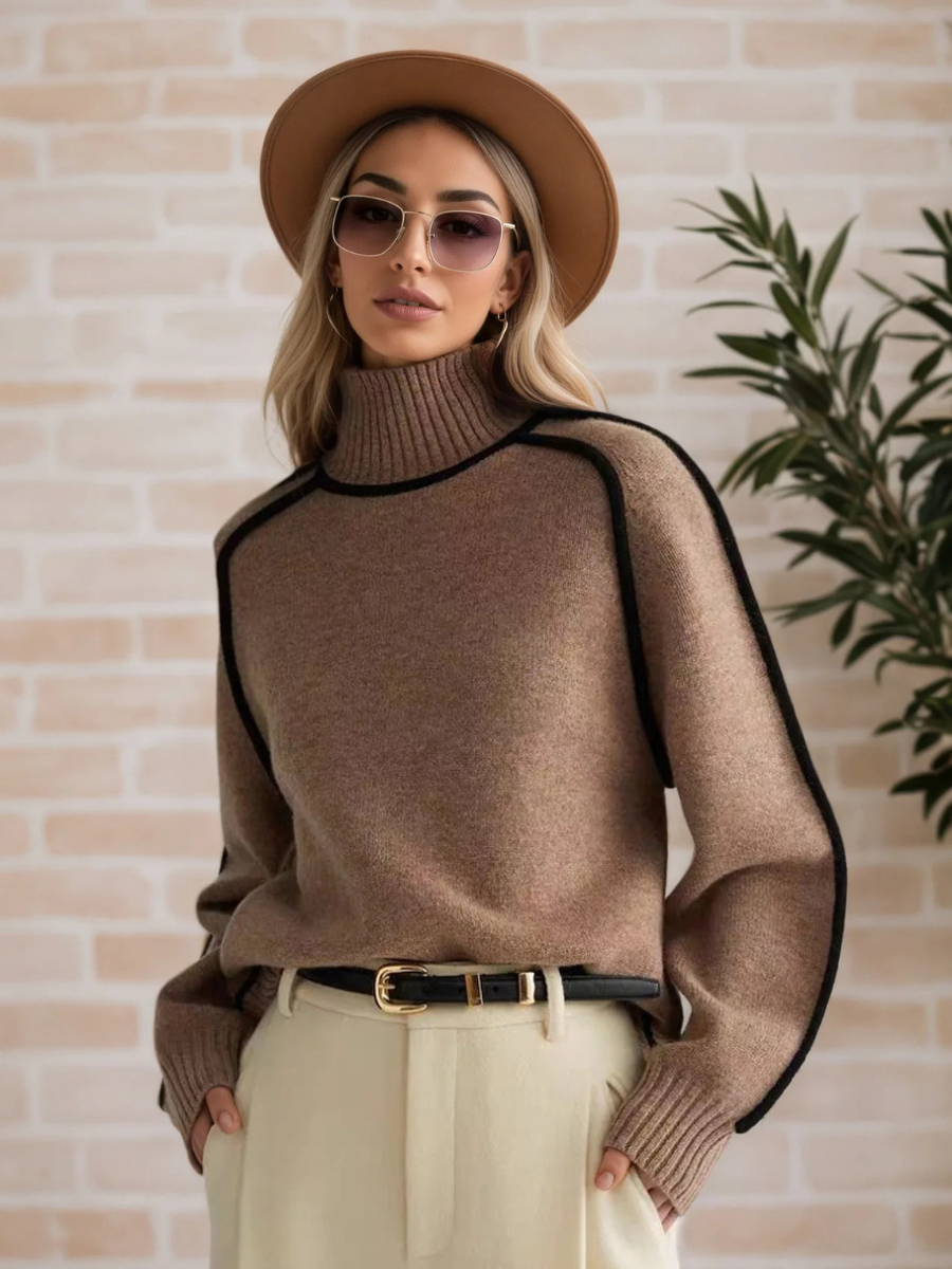 Pull Belle – En Laine Style Chemisier