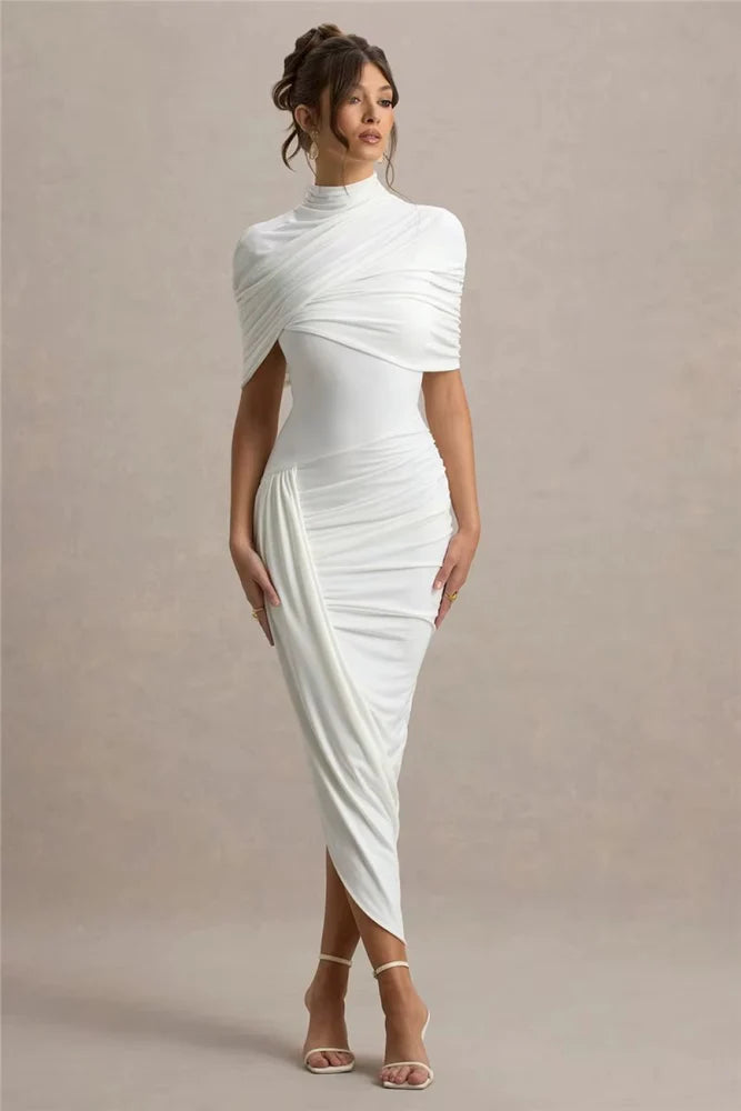 Robe Longue Asymétrique Lyra
