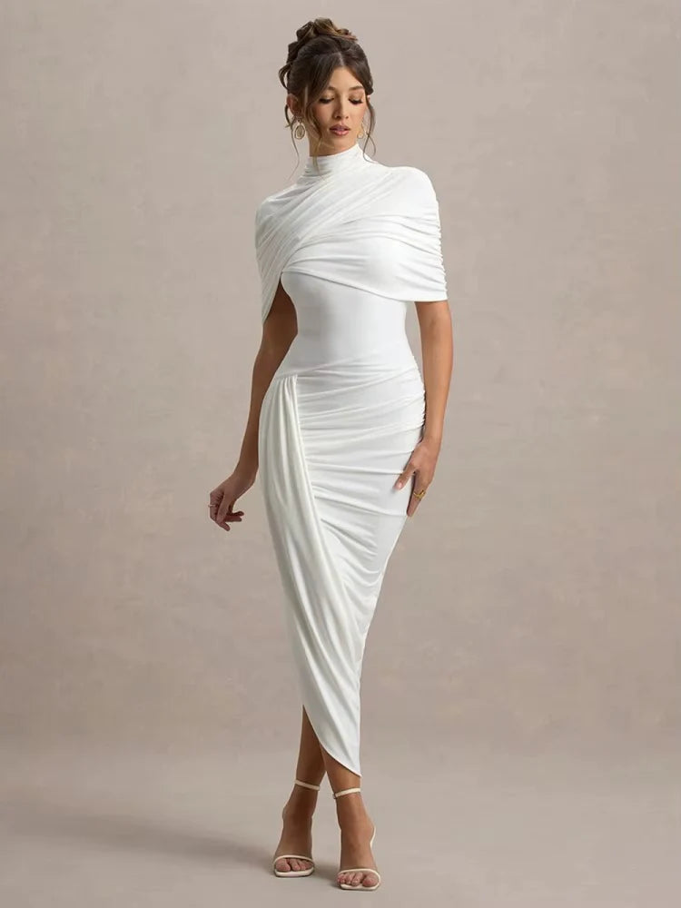 Robe Longue Asymétrique Lyra