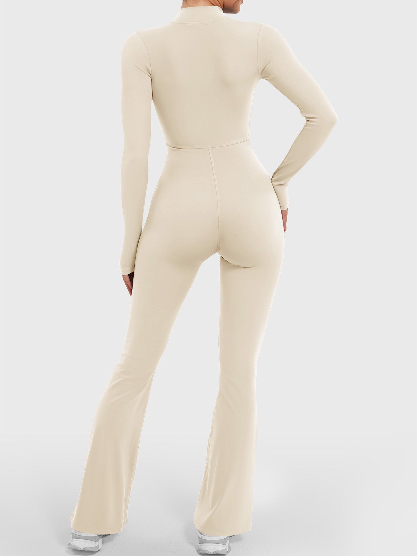 Combinaison Flare Manches Longues Waffle