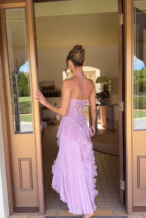 Robe asymétrique fluide Élodie