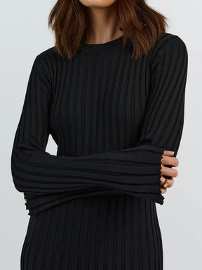 Robe Midi En Maille Veneza