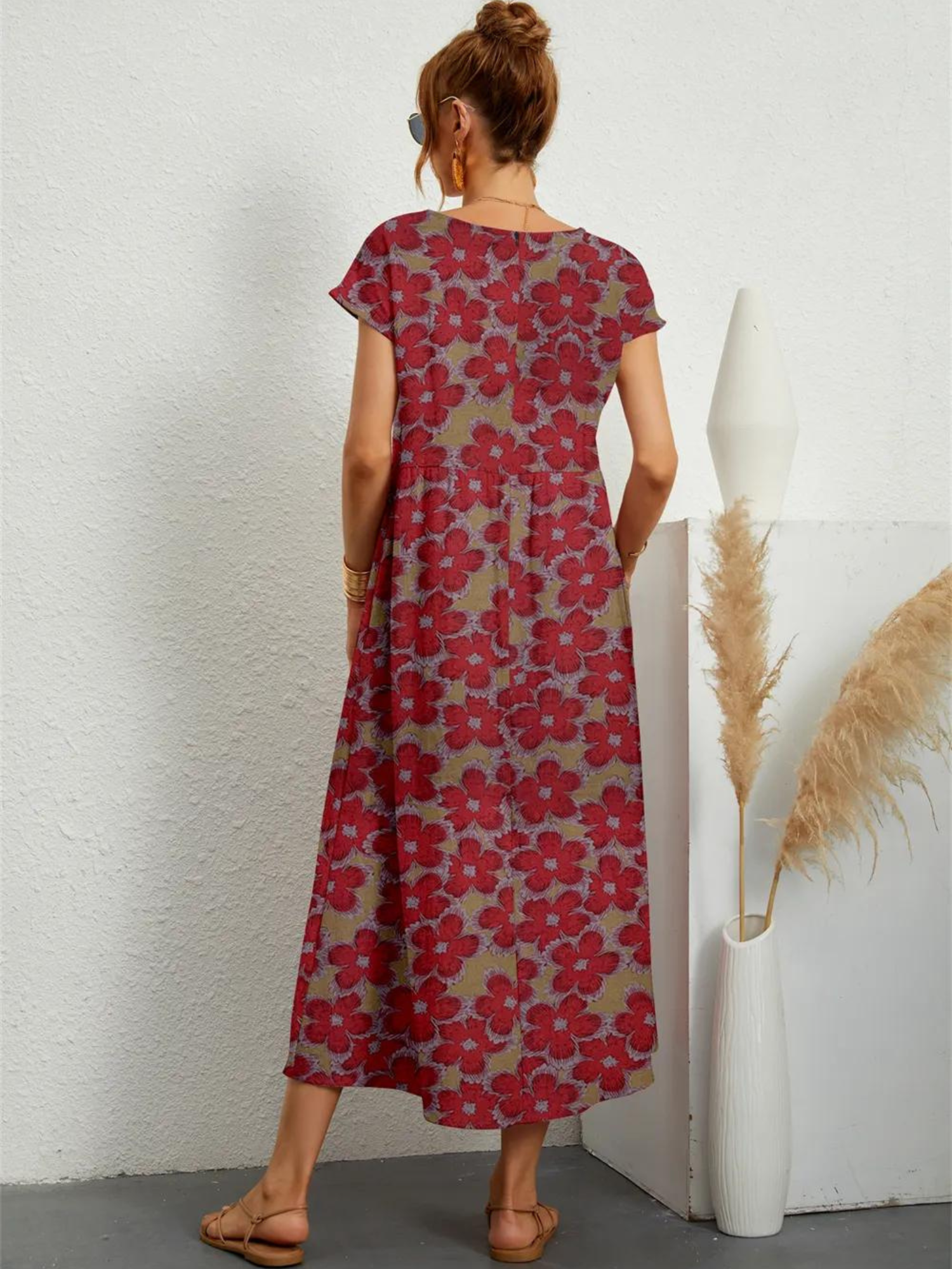 Robe Midi En Coton Virginia