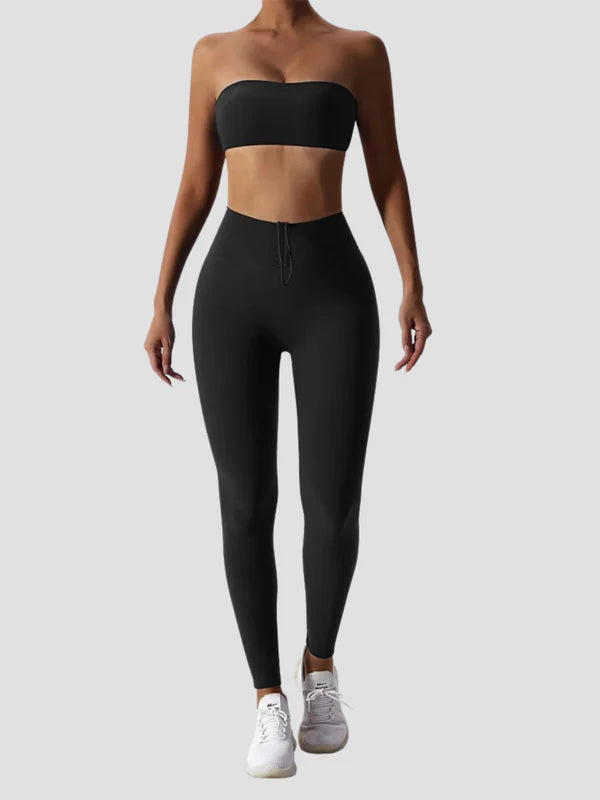 Ensemble Top Et Legging Sans Couture Zoé